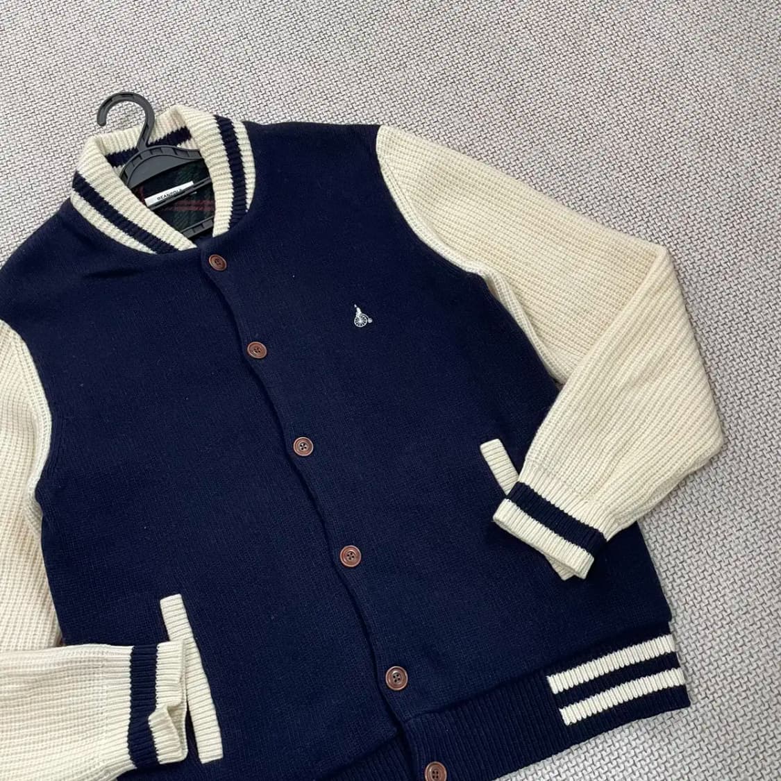 2XL 빈폴 바시티 자켓 니트재질 N.8978 상품이미지2