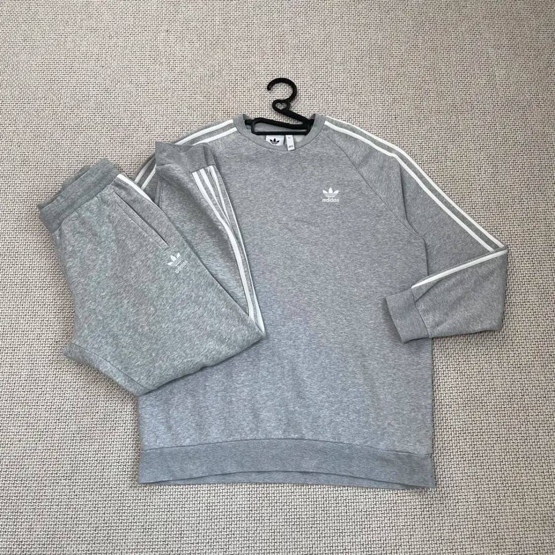 3XL 아디다스 기모 트레이닝복 세트 N.9075 상품이미지1