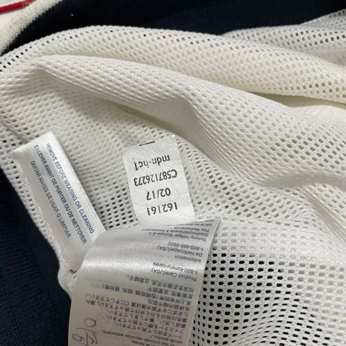 XL 16-18 타미힐피거 USA 바람막이 자켓 N.9141 상품이미지6