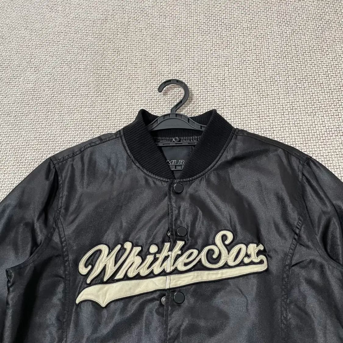 L MLB 화이트 삭스 블루종 야구 자켓 N.9124 상품이미지3