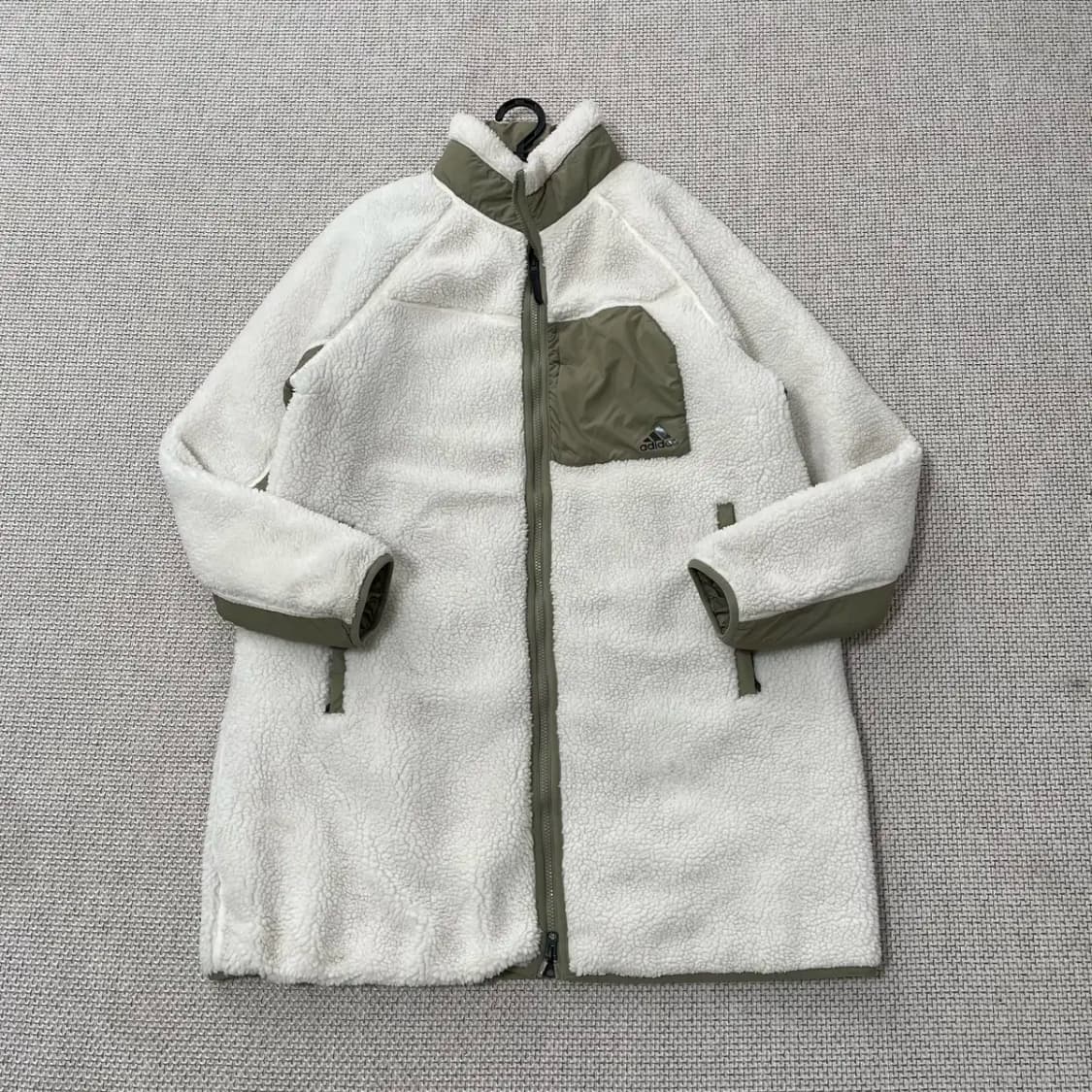 XL 아디다스 양면 셰르파 롱 후리스 N.9170 상품이미지1