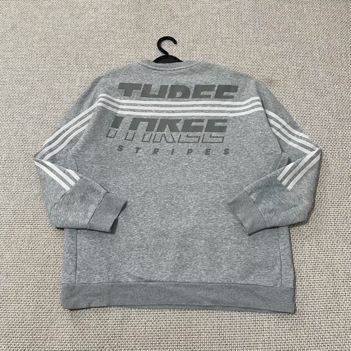 2XL 아디다스 라운드 맨투맨 기모 N.9228 상품이미지4