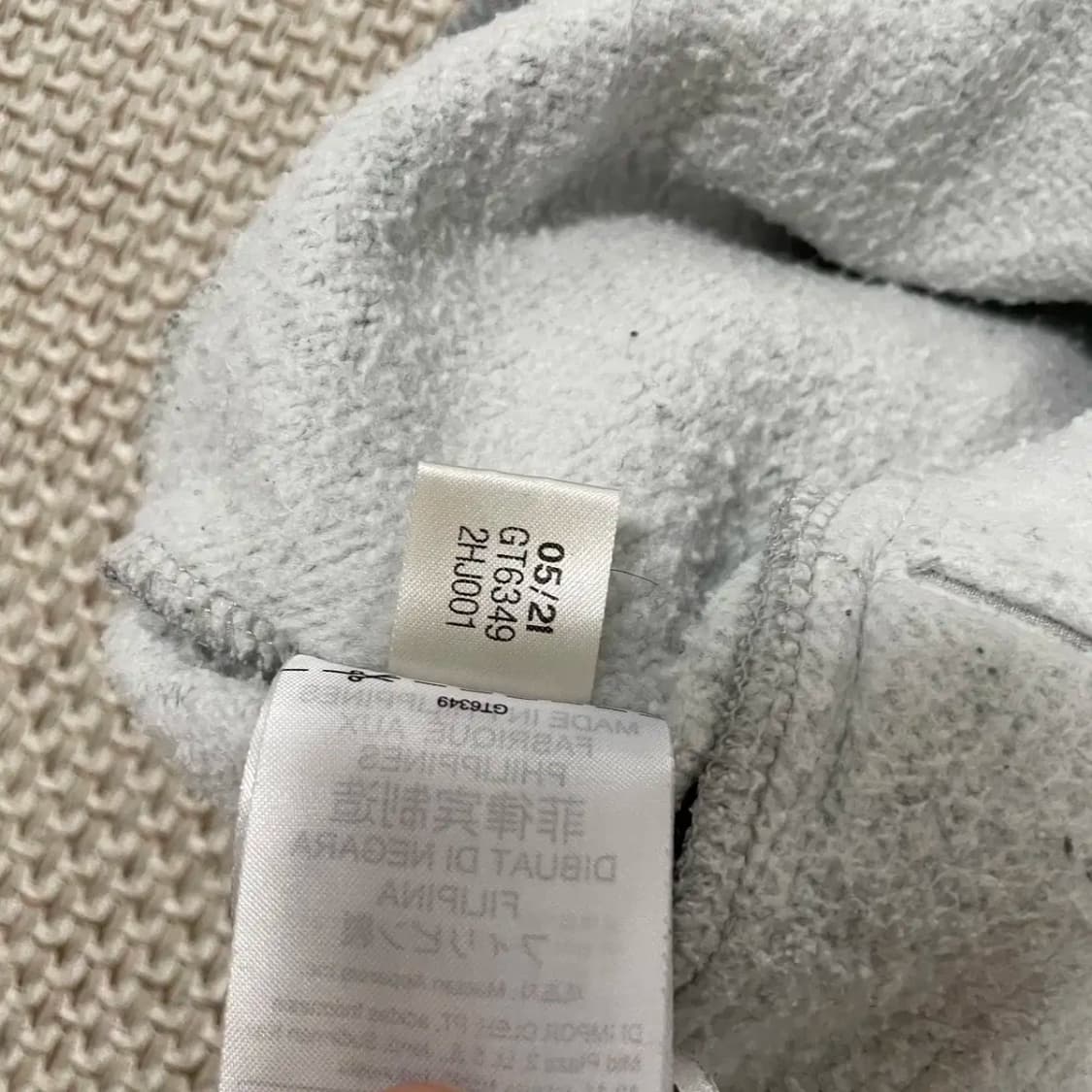 2XL 아디다스 라운드 맨투맨 기모 N.9228 상품이미지6