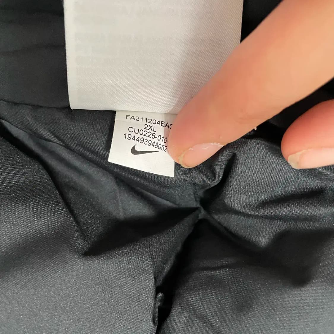 2XL 나이키 오리털 패딩 자켓 N.9261 상품이미지8