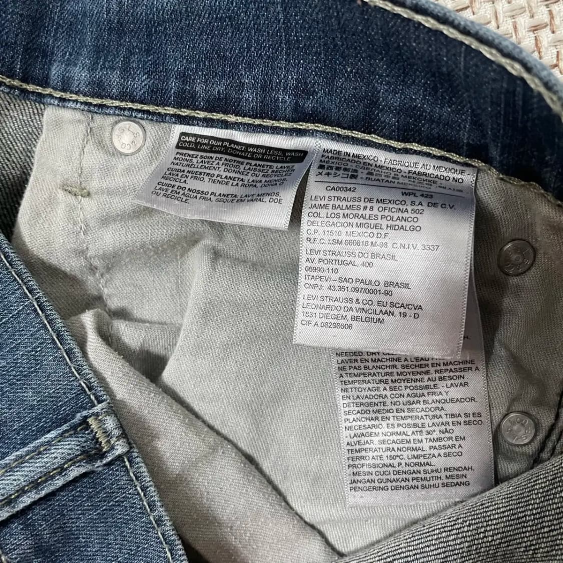 32 리바이스 511 청바지 하의 N.9292 상품이미지6
