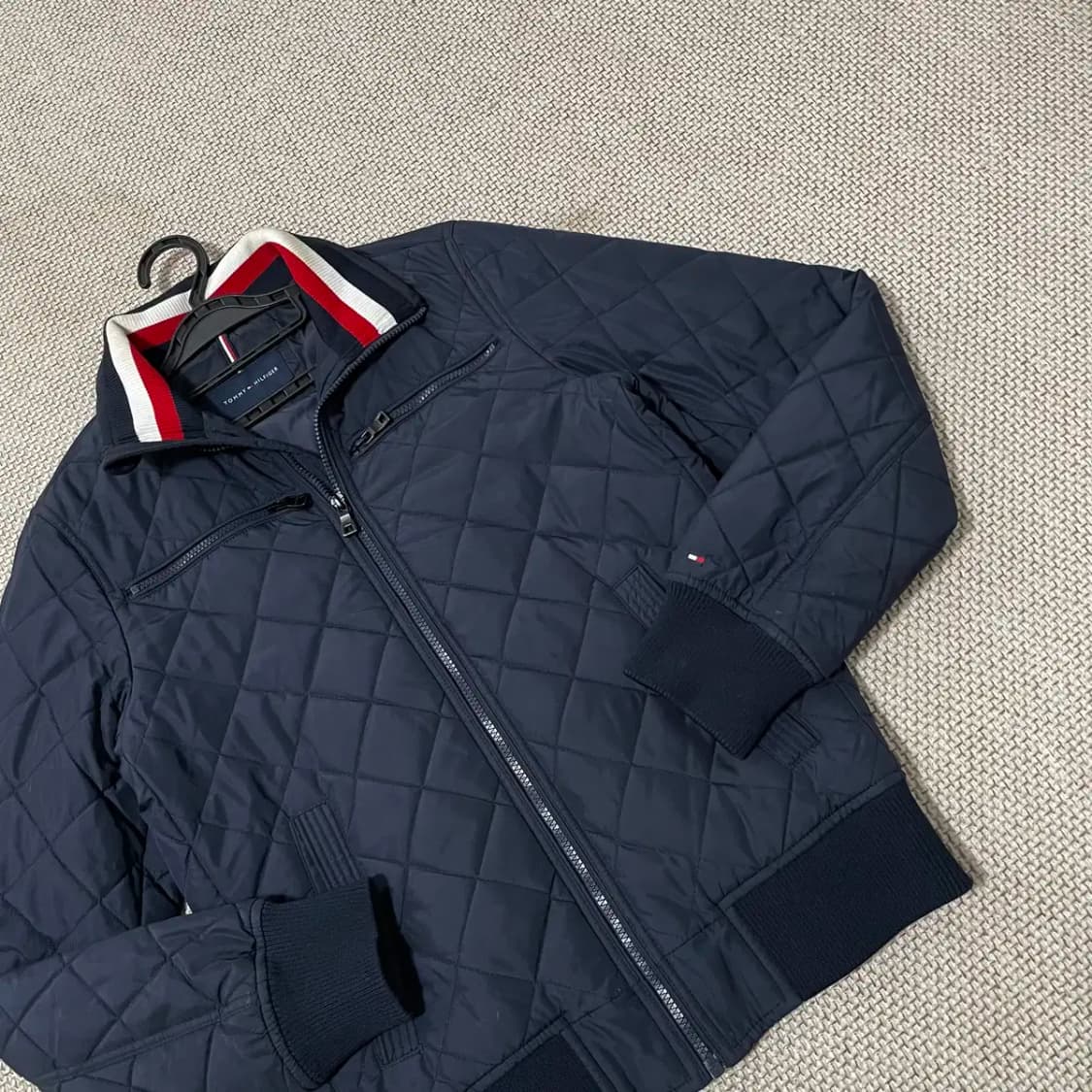 XS 타미힐피거 퀼팅 경량패딩 자켓 N.9306 상품이미지2