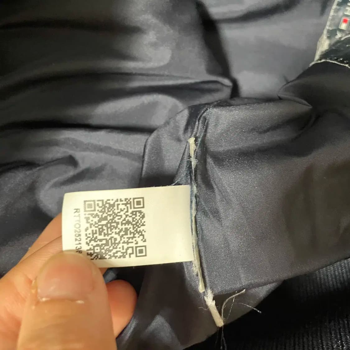 XS 타미힐피거 퀼팅 경량패딩 자켓 N.9306 상품이미지5