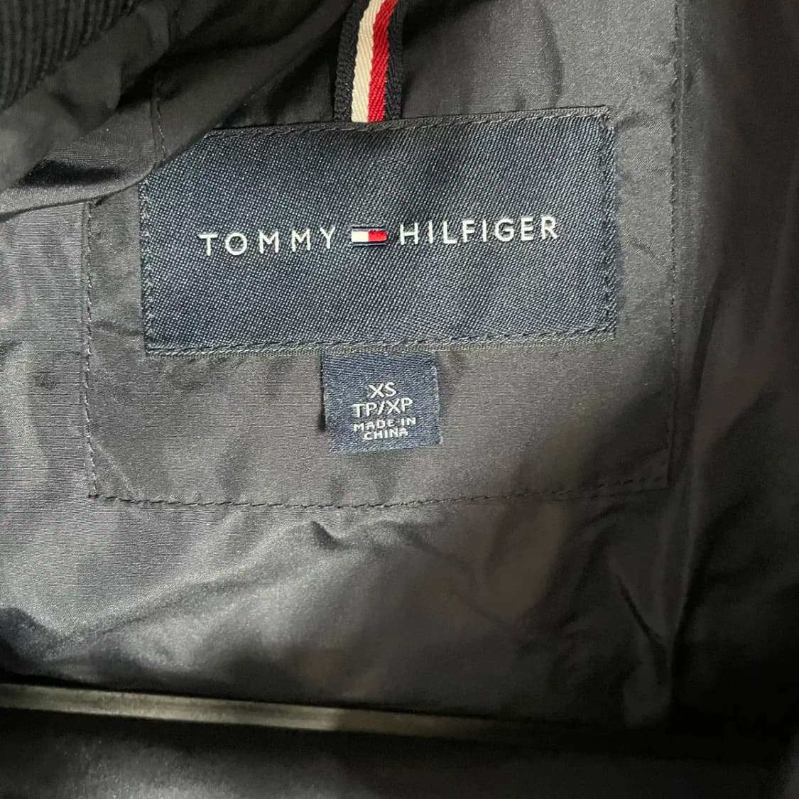 XS 타미힐피거 퀼팅 경량패딩 자켓 N.9306 상품이미지7