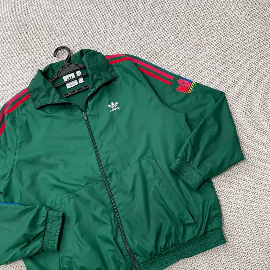 XL 아디다스 트래포일 우븐 바람막이 자켓 N.9367 상품이미지2