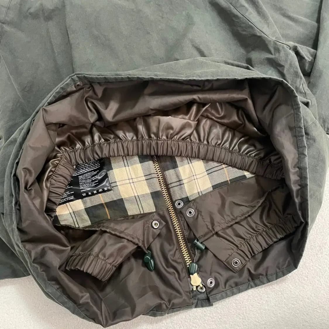 42 바버 트랜스포트 왁스 자켓 24FW B.3737 상품이미지4