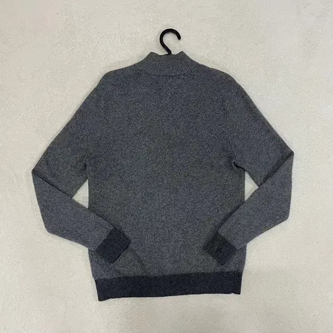 M 인디안 캐시미어 반집업 니트 B.153 상품이미지3