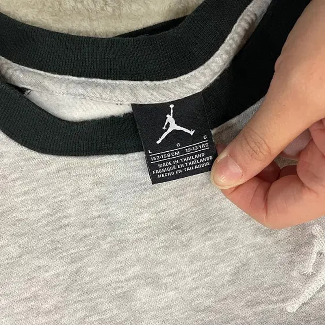 12-13 L 나이키 조던 맨투맨 B.044 상품이미지6