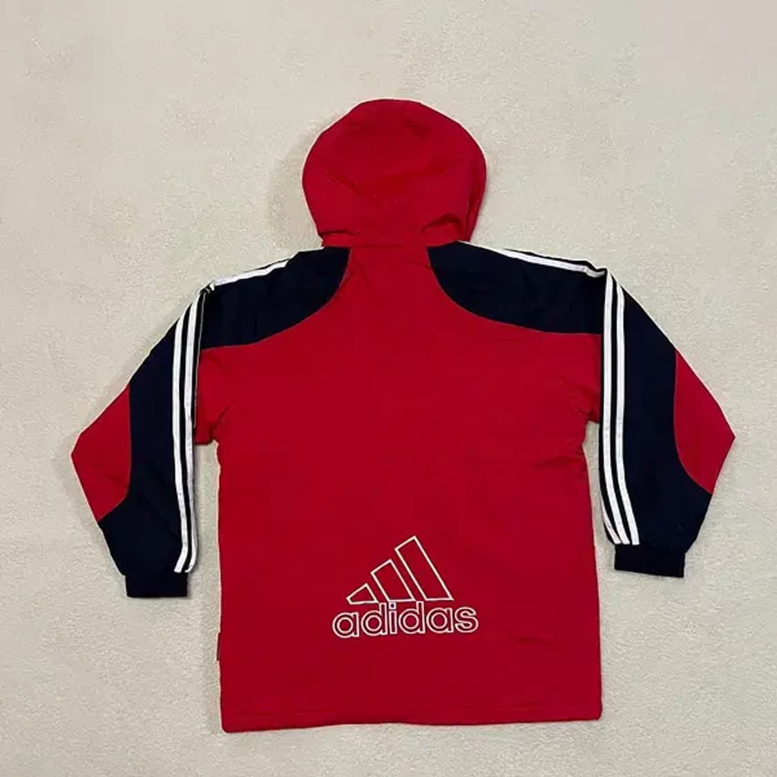 M 새제품 아디다스 빅로고 누빔 패딩 B.011 상품이미지4