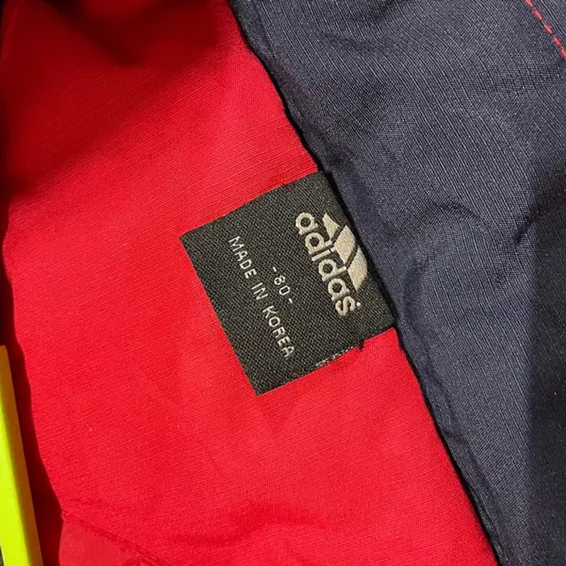 M 새제품 아디다스 빅로고 누빔 패딩 B.011 상품이미지7