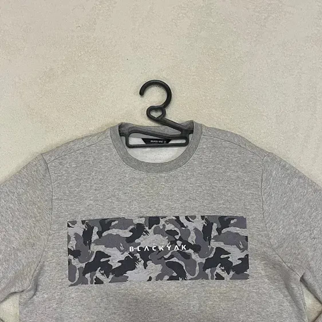 L 블랙야크 기모 맨투맨 B.107 상품이미지2