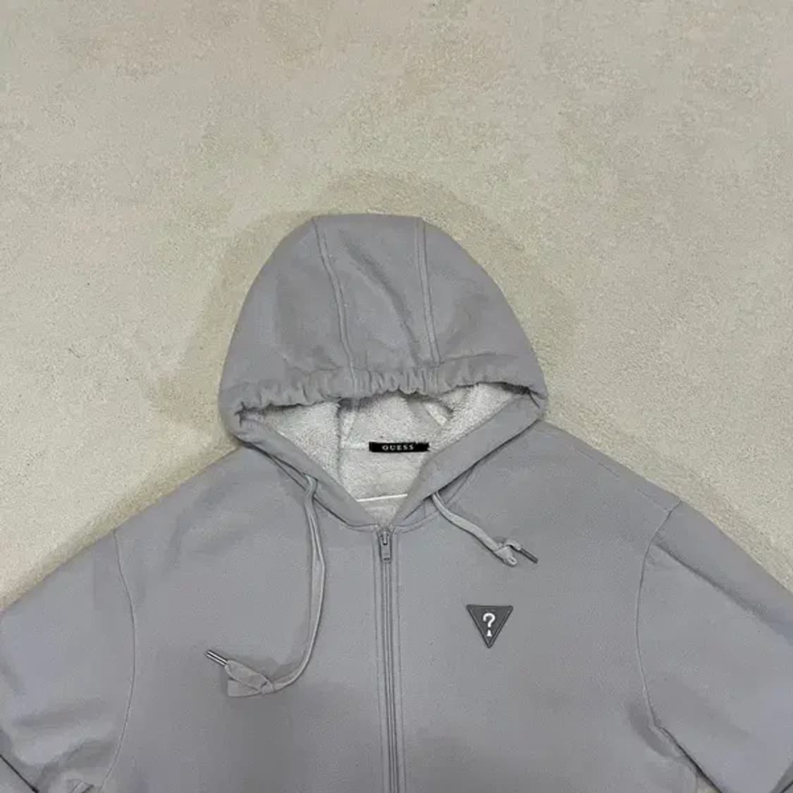 M 게스 안감 털 기모 후드집업 B.116 상품이미지2