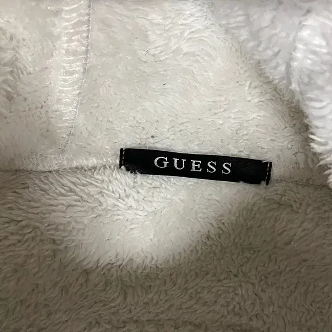 M 게스 안감 털 기모 후드집업 B.116 상품이미지6