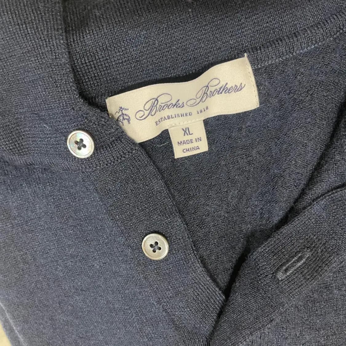 XL 브룩스브라더스 여성 카라 니트 B.257 상품이미지5