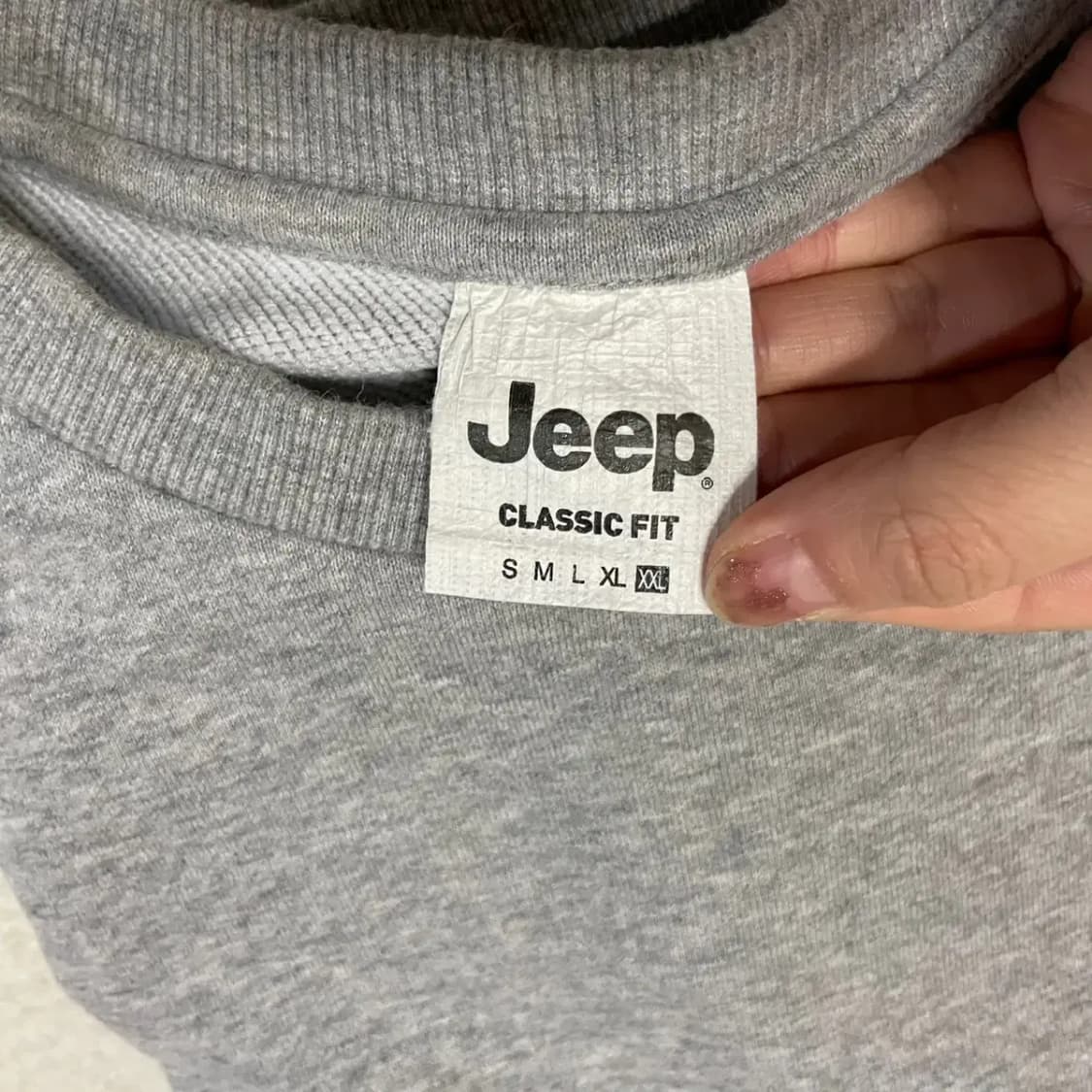 XXL 지프 라운드 맨투맨 B.361 상품이미지5