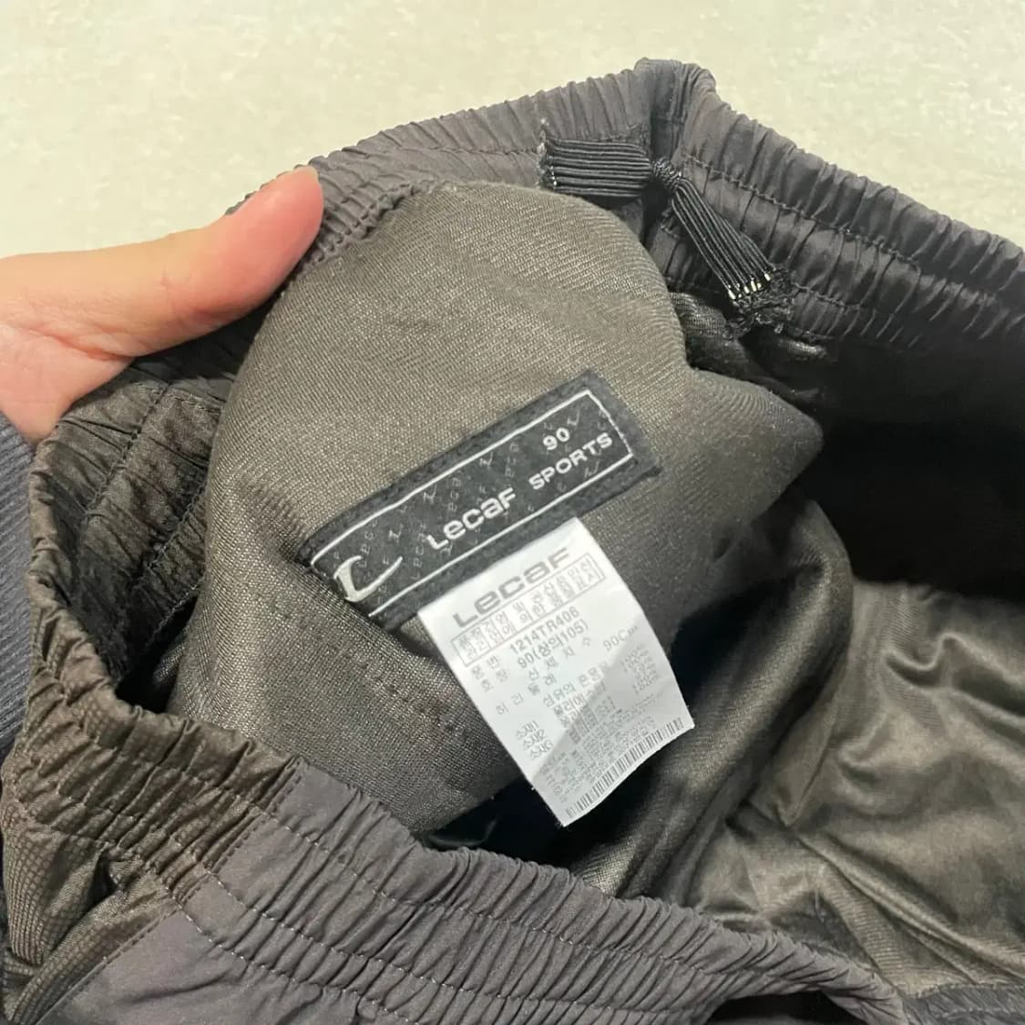 35 르까프 방풍 우븐 트레이닝복 바지 B.394 상품이미지5
