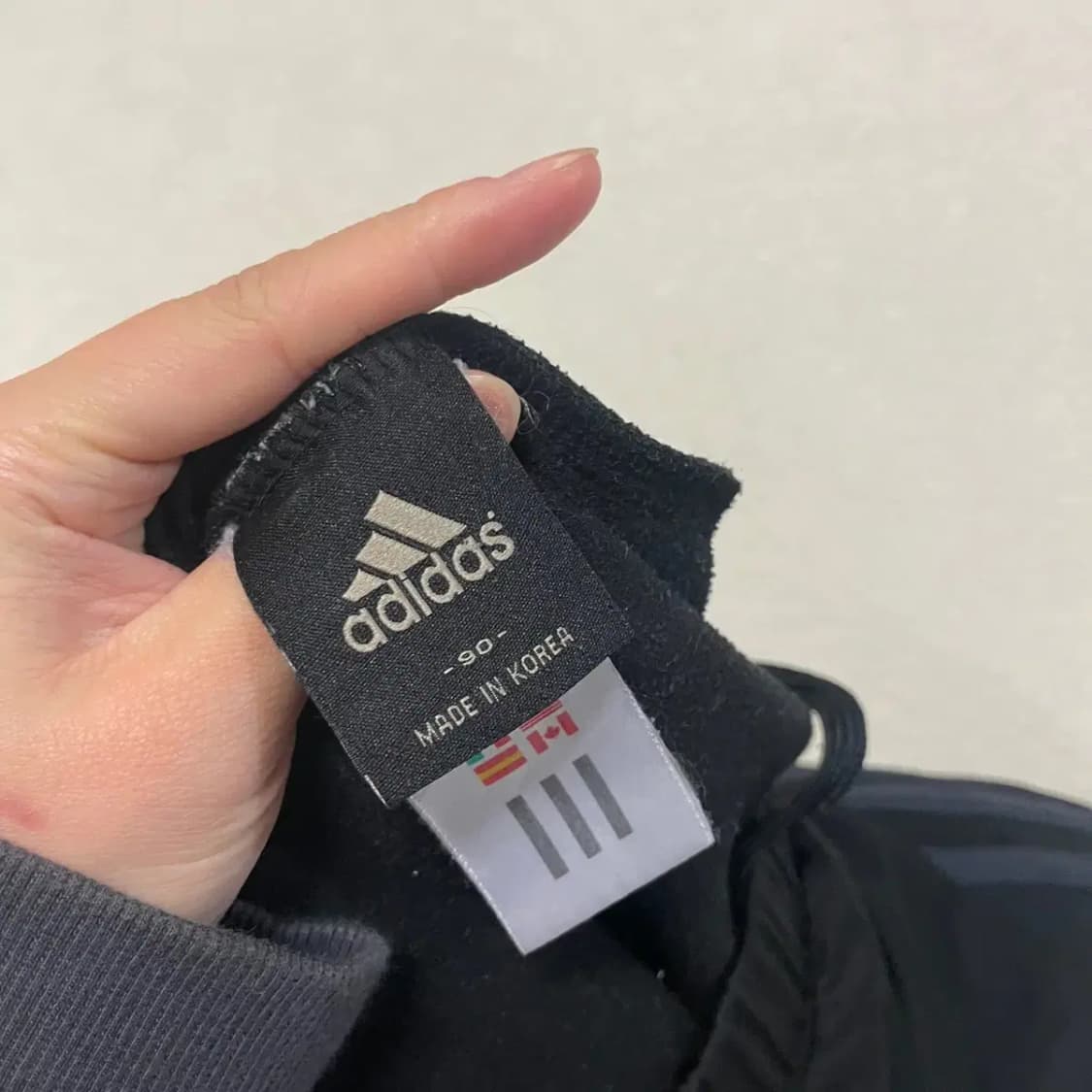 S 아디다스 기모 트레이닝복 바지 하의 B.401 상품이미지5