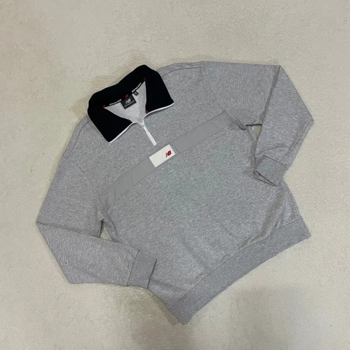 S 뉴발란스 반집업 맨투맨 B.440 상품이미지1