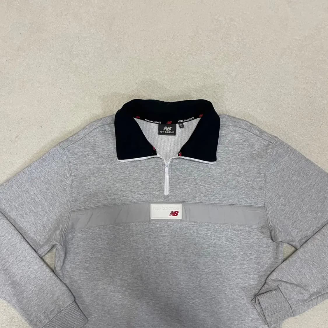 S 뉴발란스 반집업 맨투맨 B.440 상품이미지2