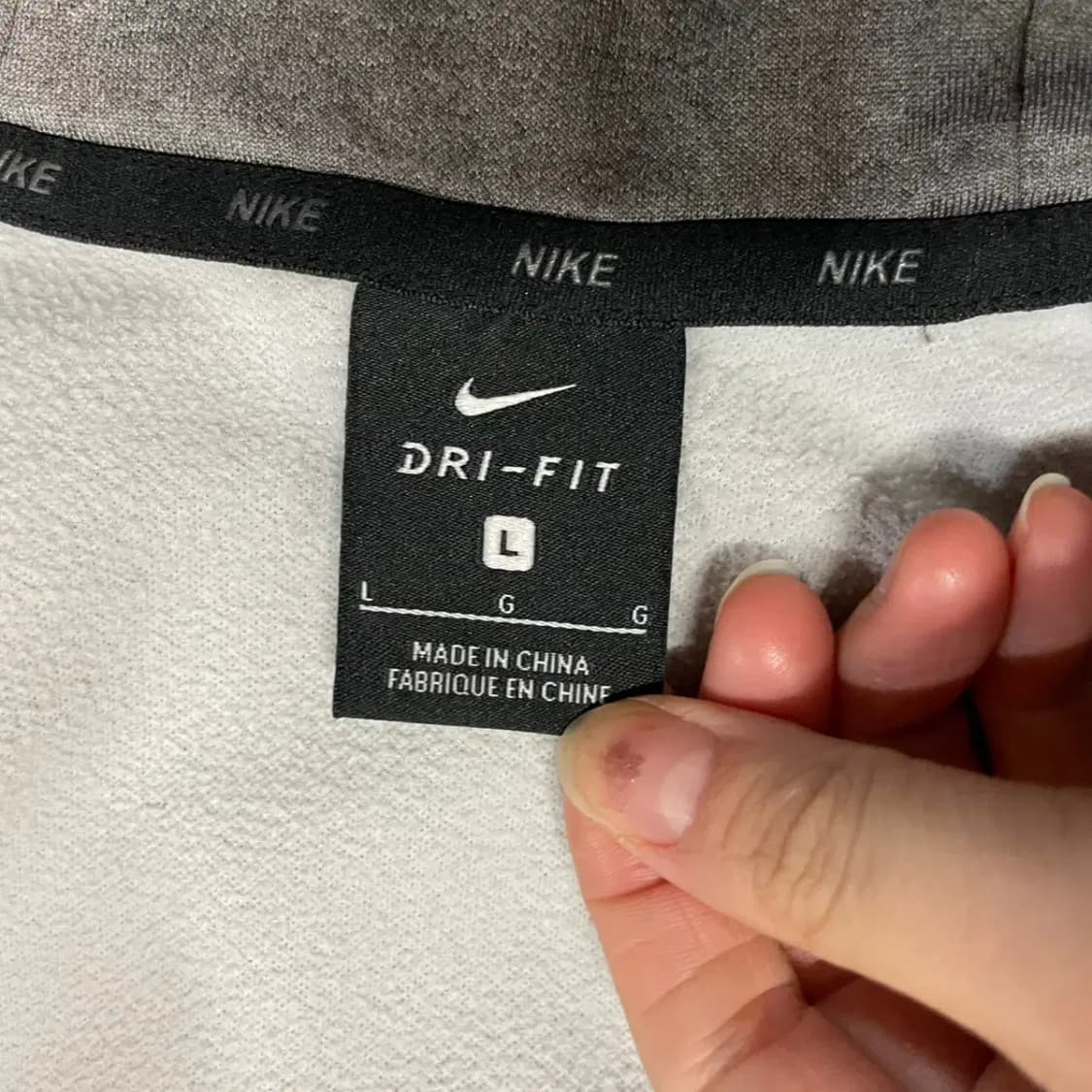 L 나이키 드라이핏 기모 후드집업 B.506 상품이미지4
