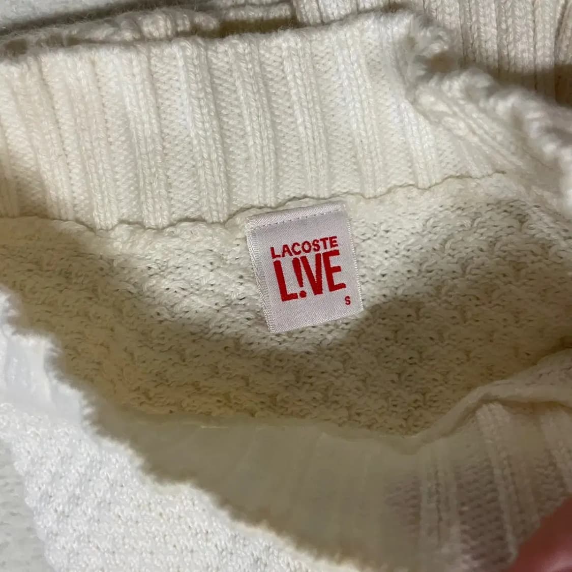 S 라코스테 반폴라 여성 니트 B.657 상품이미지5