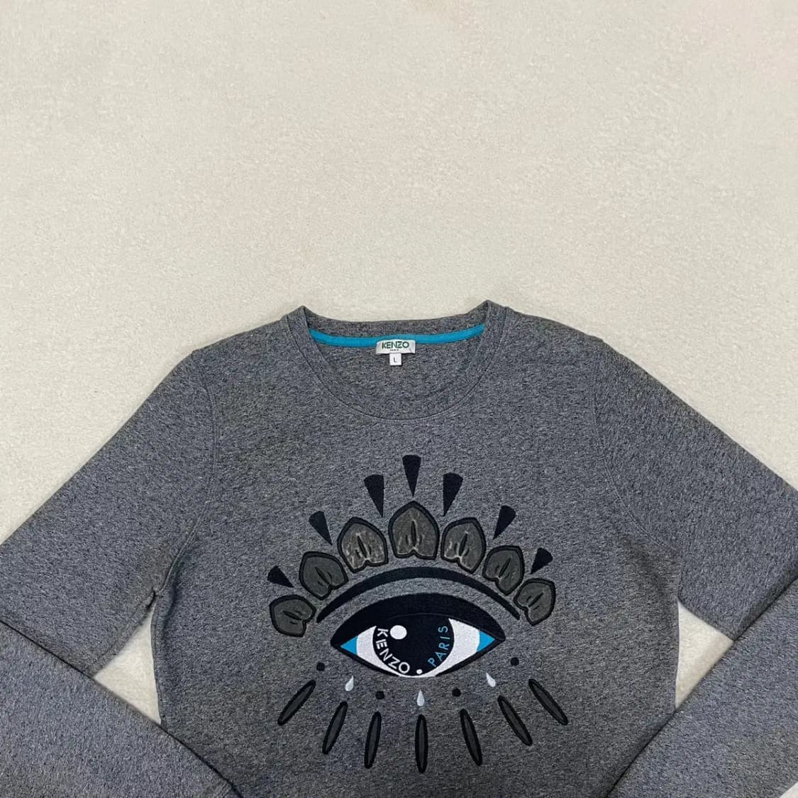 L 겐조 여성 라운드 맨투맨 B.674 상품이미지2