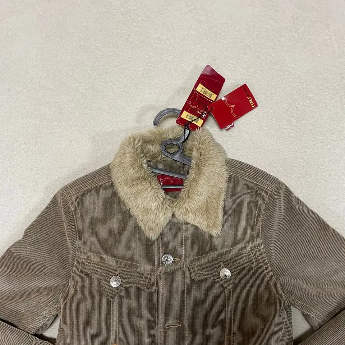 S 리바이스 타입원 코듀로이 여성 자켓 B.707 상품이미지2