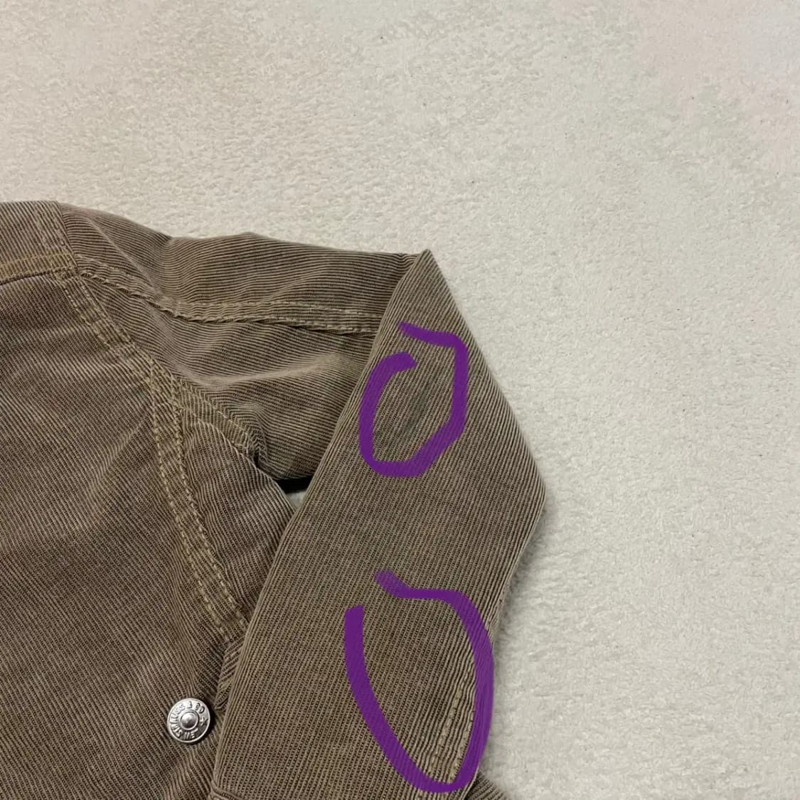 S 리바이스 타입원 코듀로이 여성 자켓 B.707 상품이미지4