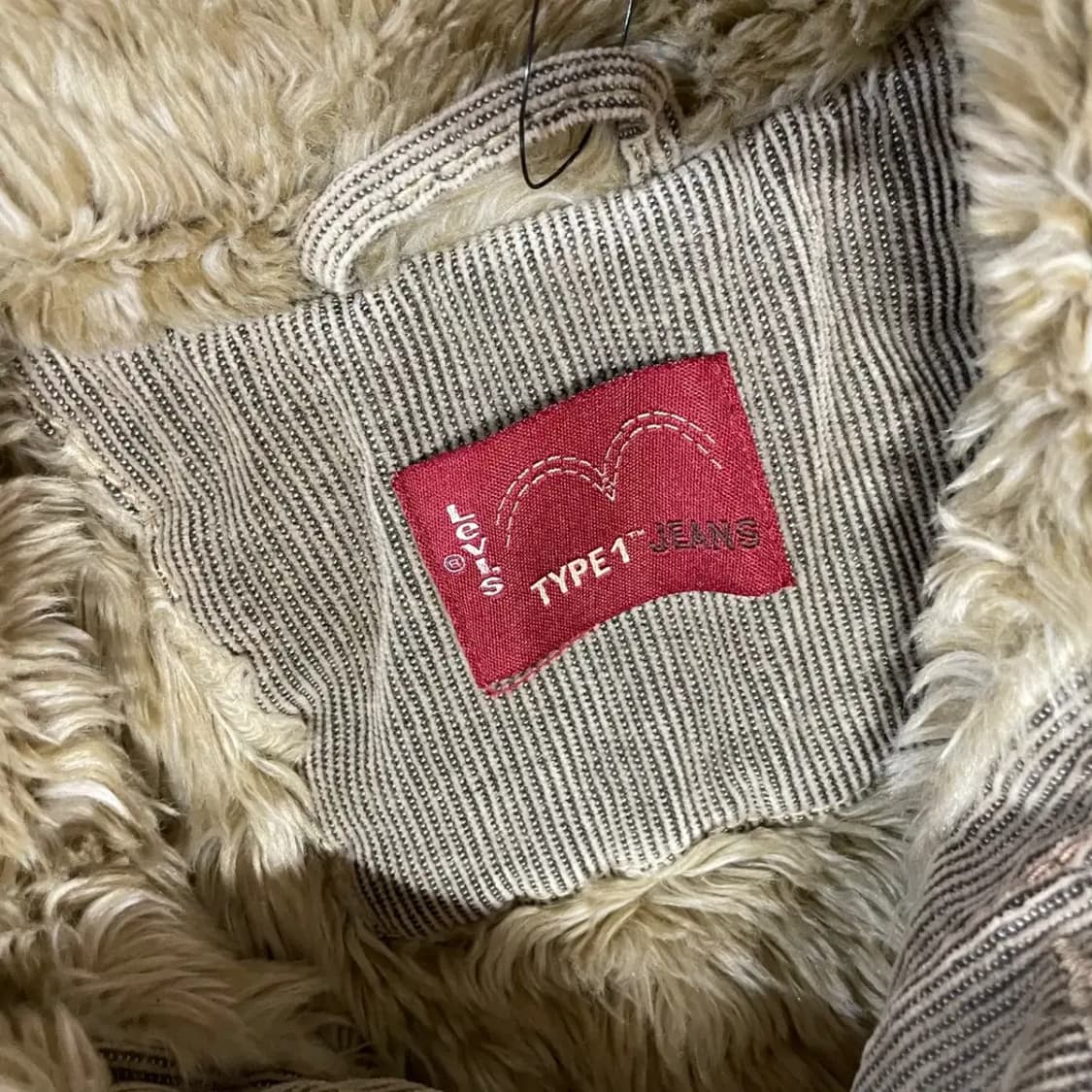 S 리바이스 타입원 코듀로이 여성 자켓 B.707 상품이미지6