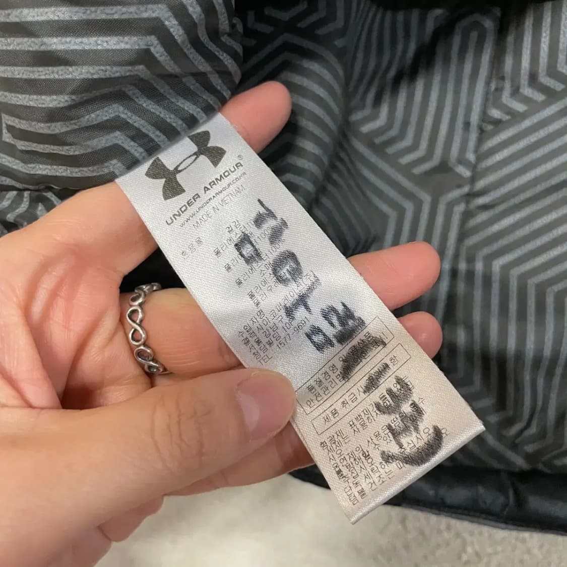 XL 언더아머 여성 경량패딩 B.705 상품이미지4