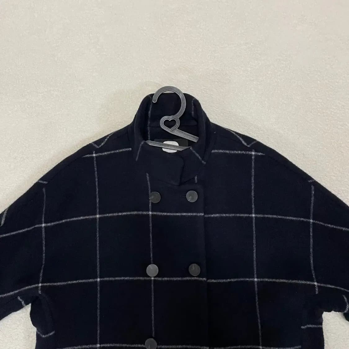 55 듀엘 체크 코트 B.709 상품이미지2