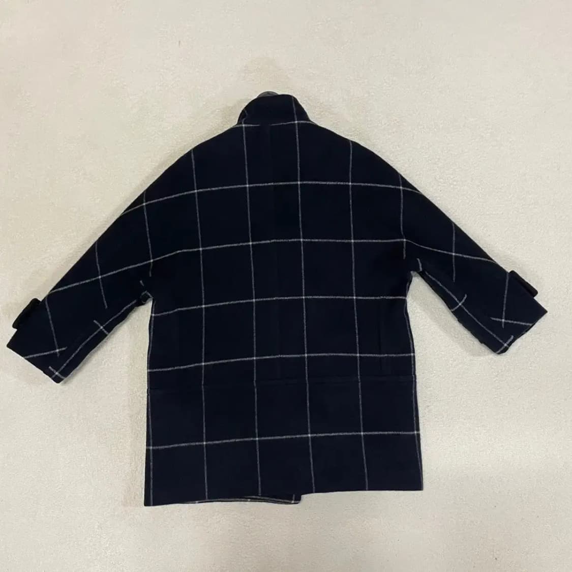 55 듀엘 체크 코트 B.709 상품이미지3