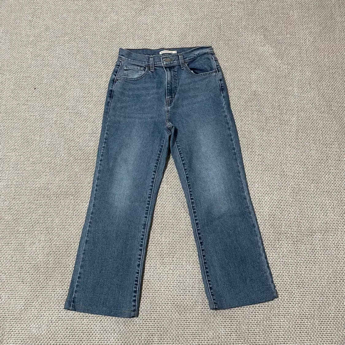 28 리바이스 하이웨스트 크롭 플레어진 청바지 N.9456 상품이미지1