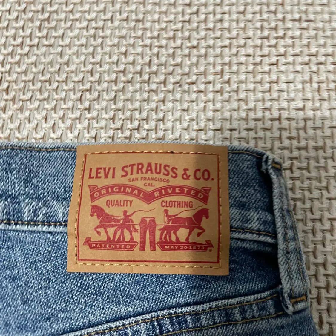 28 리바이스 하이웨스트 크롭 플레어진 청바지 N.9456 상품이미지4