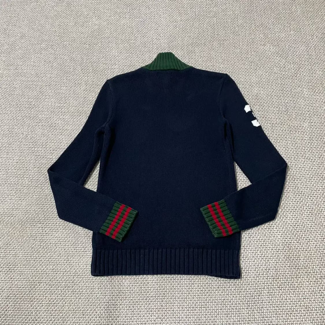 M 12-14 폴로 니트 집업 N.9480 상품이미지3