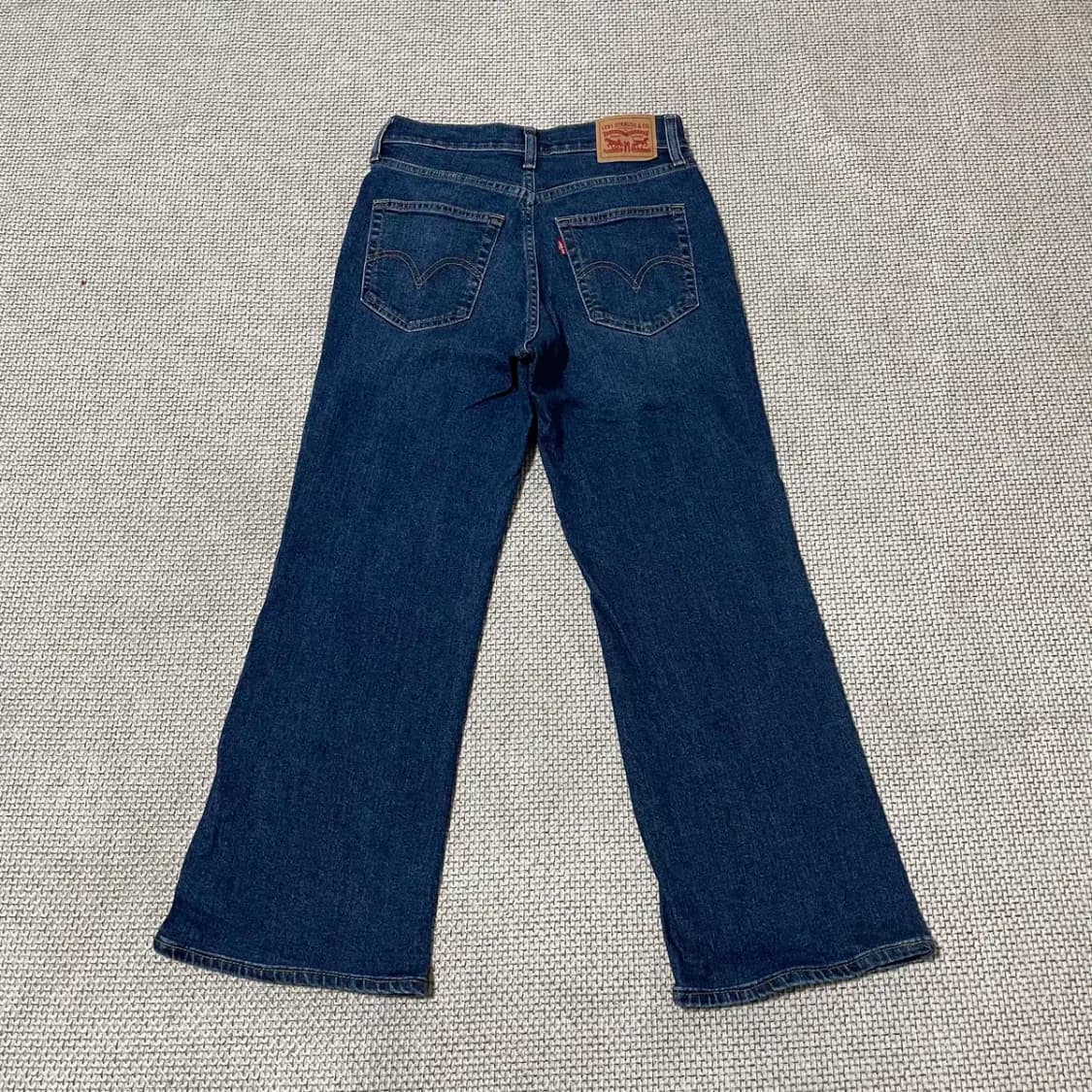 28 리바이스 하이웨스트 크롭 플레어진 청바지 N.9457 상품이미지3