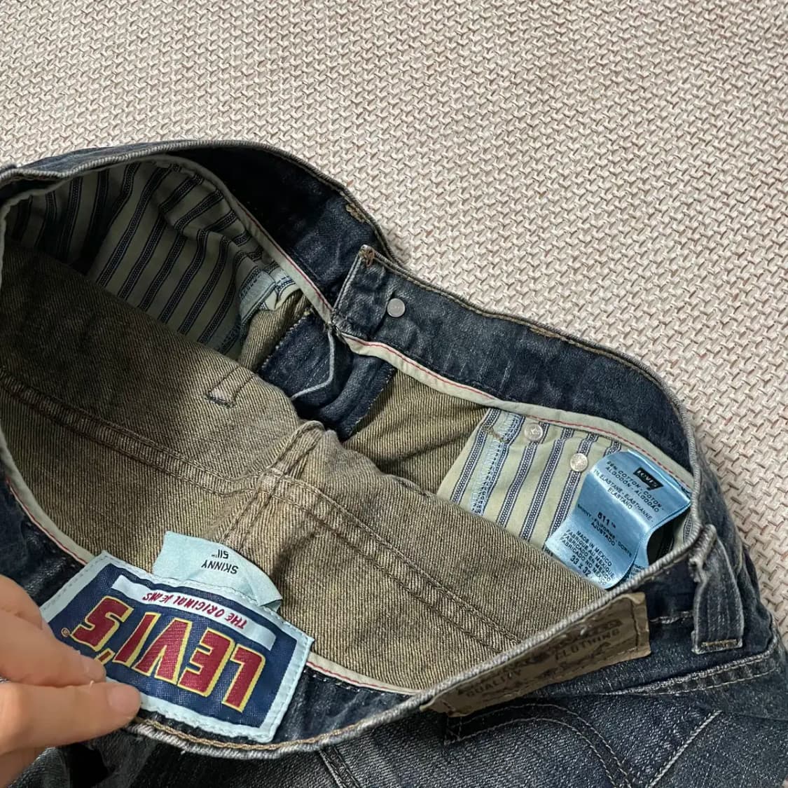33 리바이스 511 오리지널 청바지 N.9458 상품이미지5