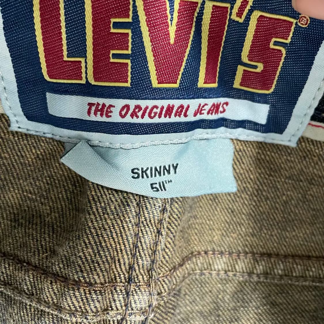 33 리바이스 511 오리지널 청바지 N.9458 상품이미지6