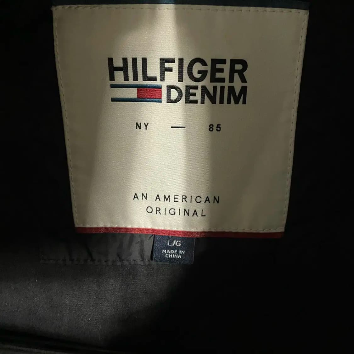 L 타미힐피거 블루종 바람막이 자켓 N.9482 상품이미지5