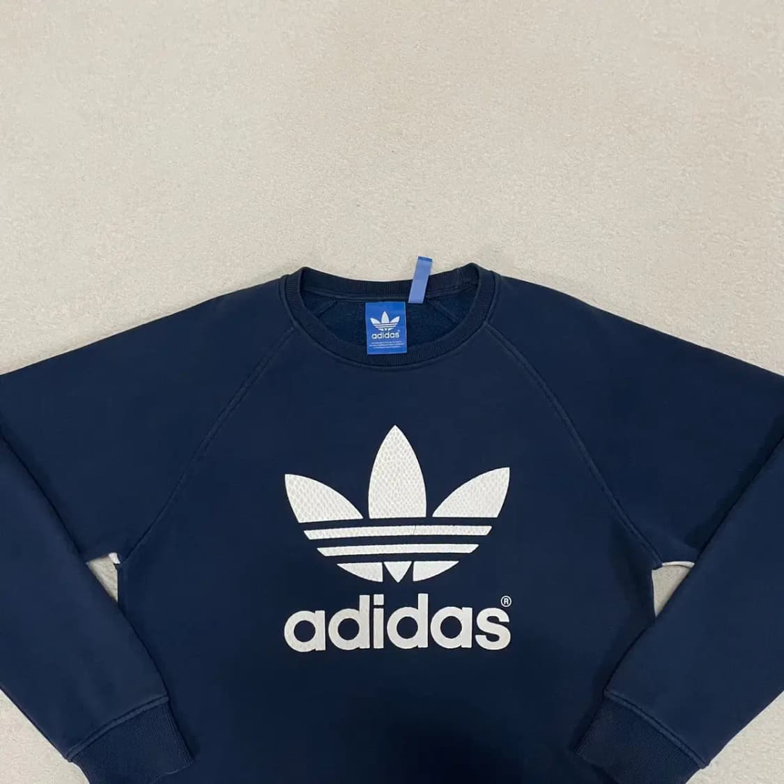 L 아디다스 기모 맨투맨 B.900 상품이미지2