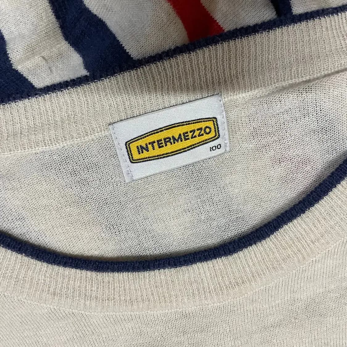 L 인터메조 라운드 니트 B.910 상품이미지5