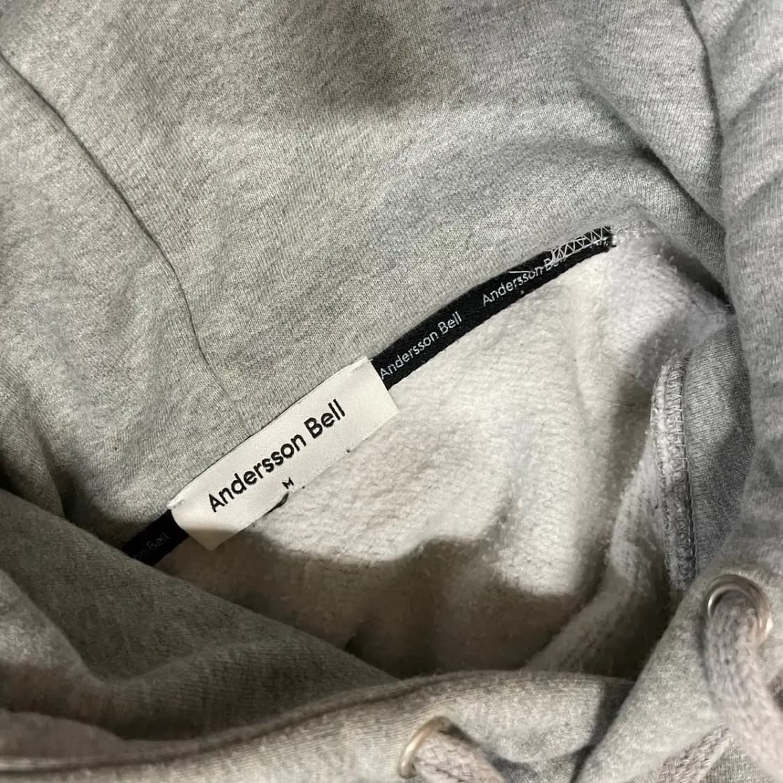 M 앤더슨벨 기모 후드티셔츠 B.919 상품이미지5