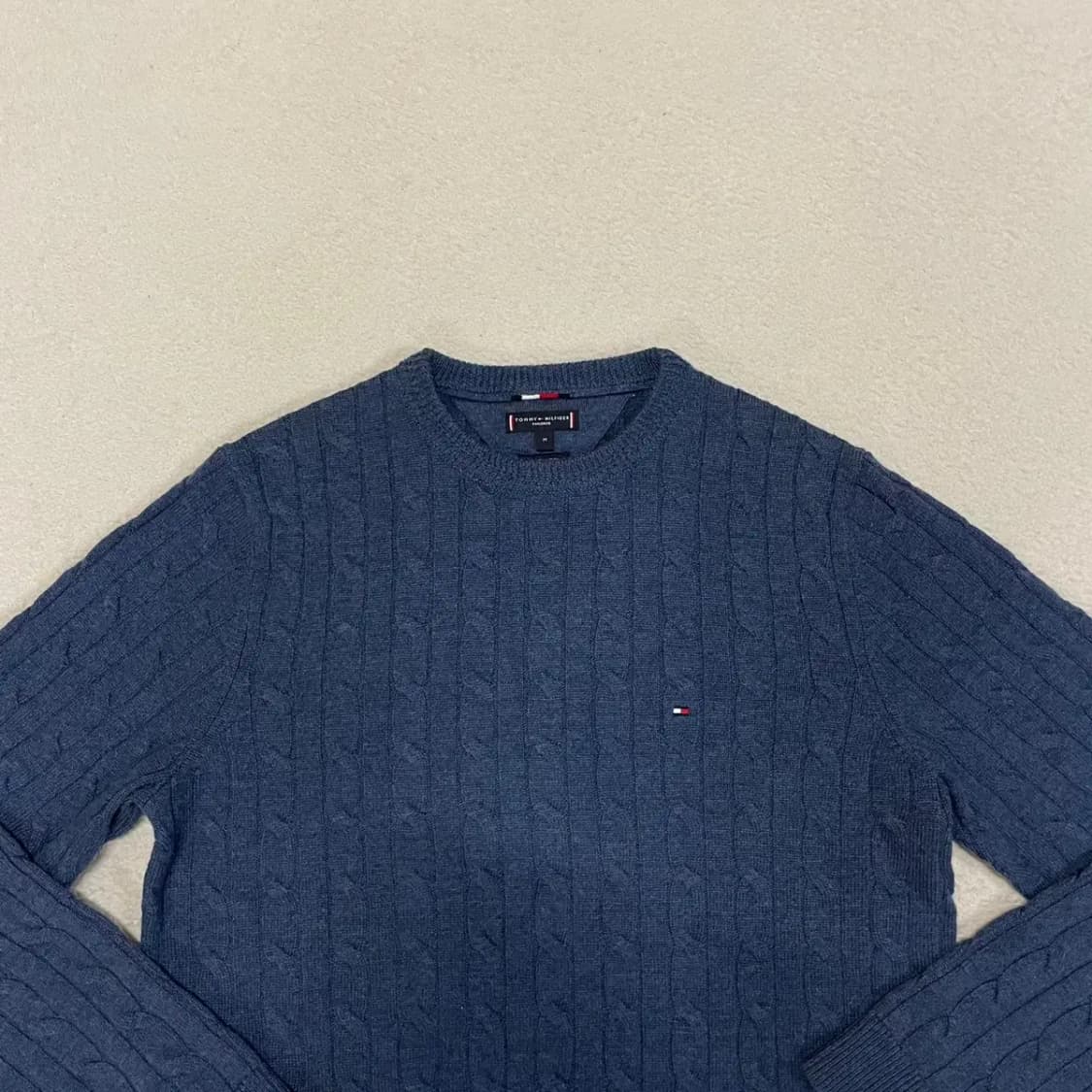 M 타미힐피거 꽈배기 니트 B.970 상품이미지2