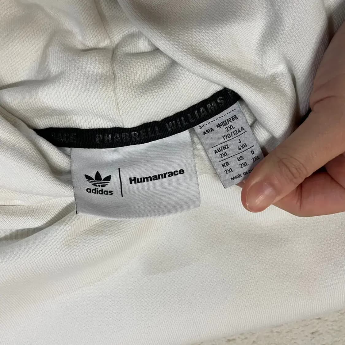 XXL 아디다스X휴먼메이드 후드티 B.959 상품이미지6