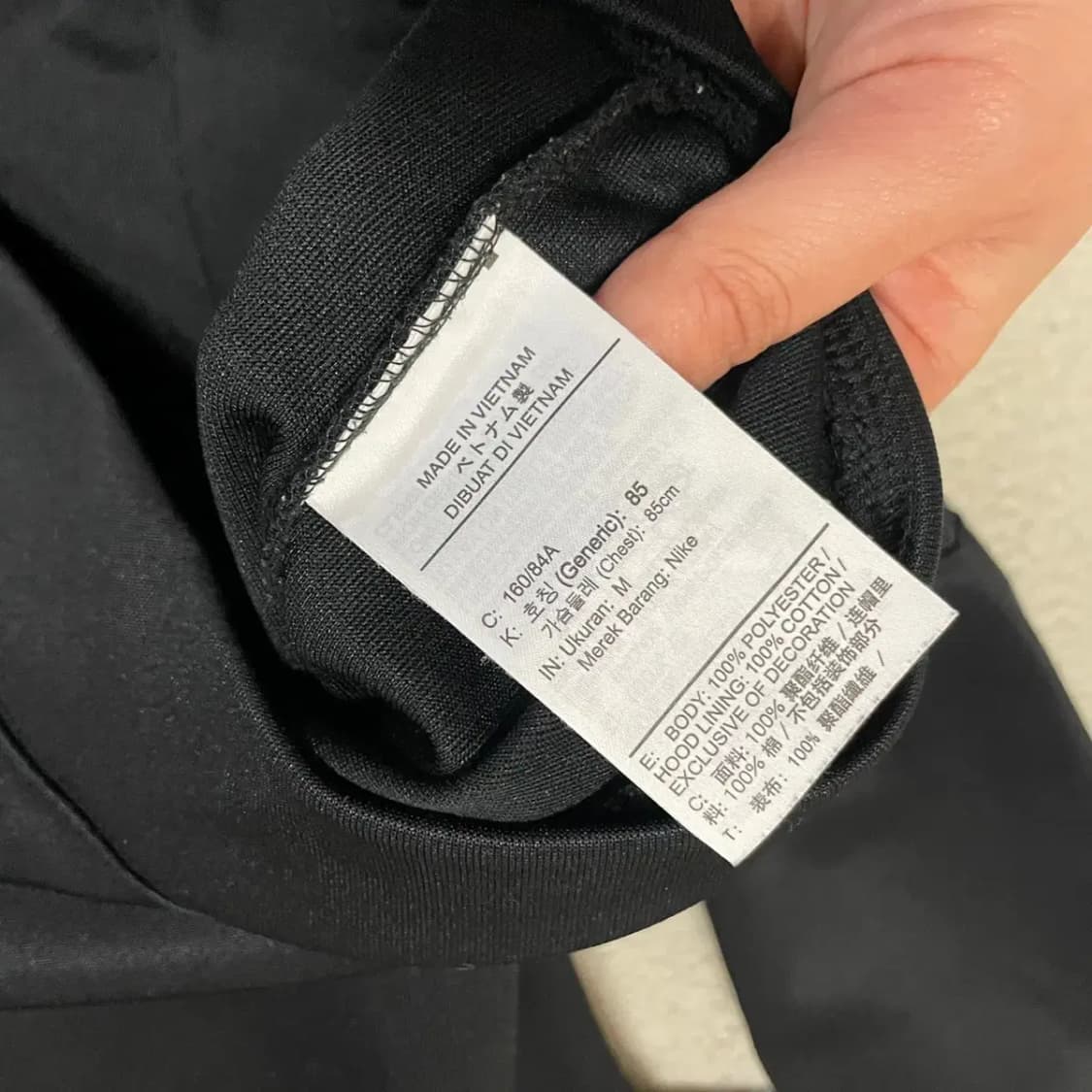 M 나이키 사이드로고 기능성 여성 후드티 B.1007 상품이미지4