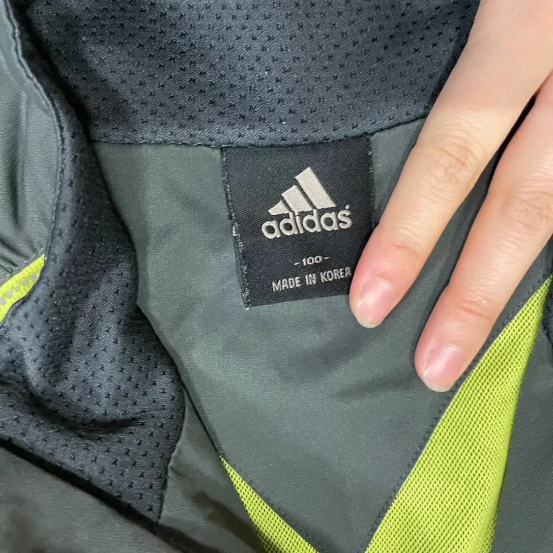 L 아디다스 러닝 웜업 바람막이 B.1076 상품이미지5